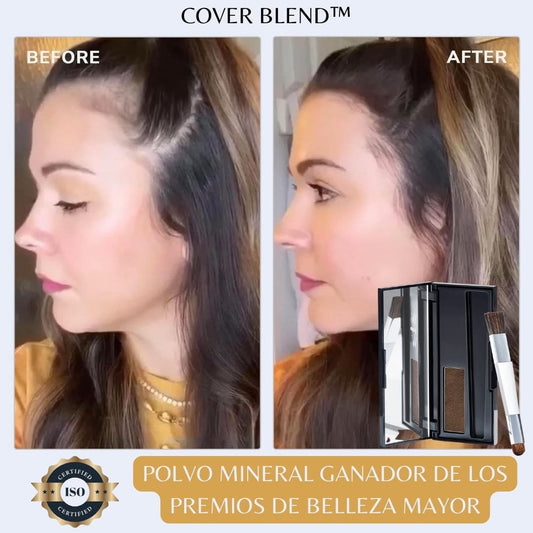Cover Blend™ 👩🏻 👩🏻‍🦰 Retoque para las raices del cabello - Producto americano 100% original