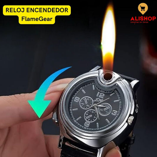 Flame Gear™🔥 Reloj Encendedor ¡Tenga en cuenta: el reloj es solo decorativo! 🔥