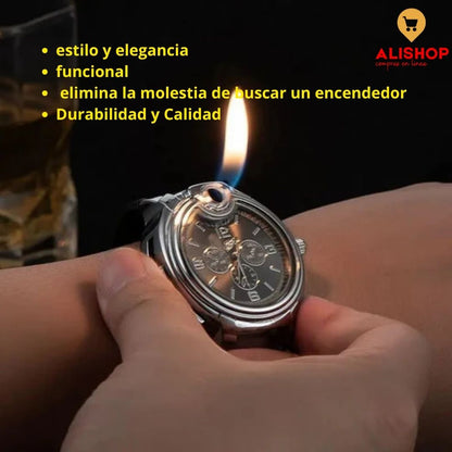Flame Gear™🔥 Reloj Encendedor ¡Tenga en cuenta: el reloj es solo decorativo! 🔥